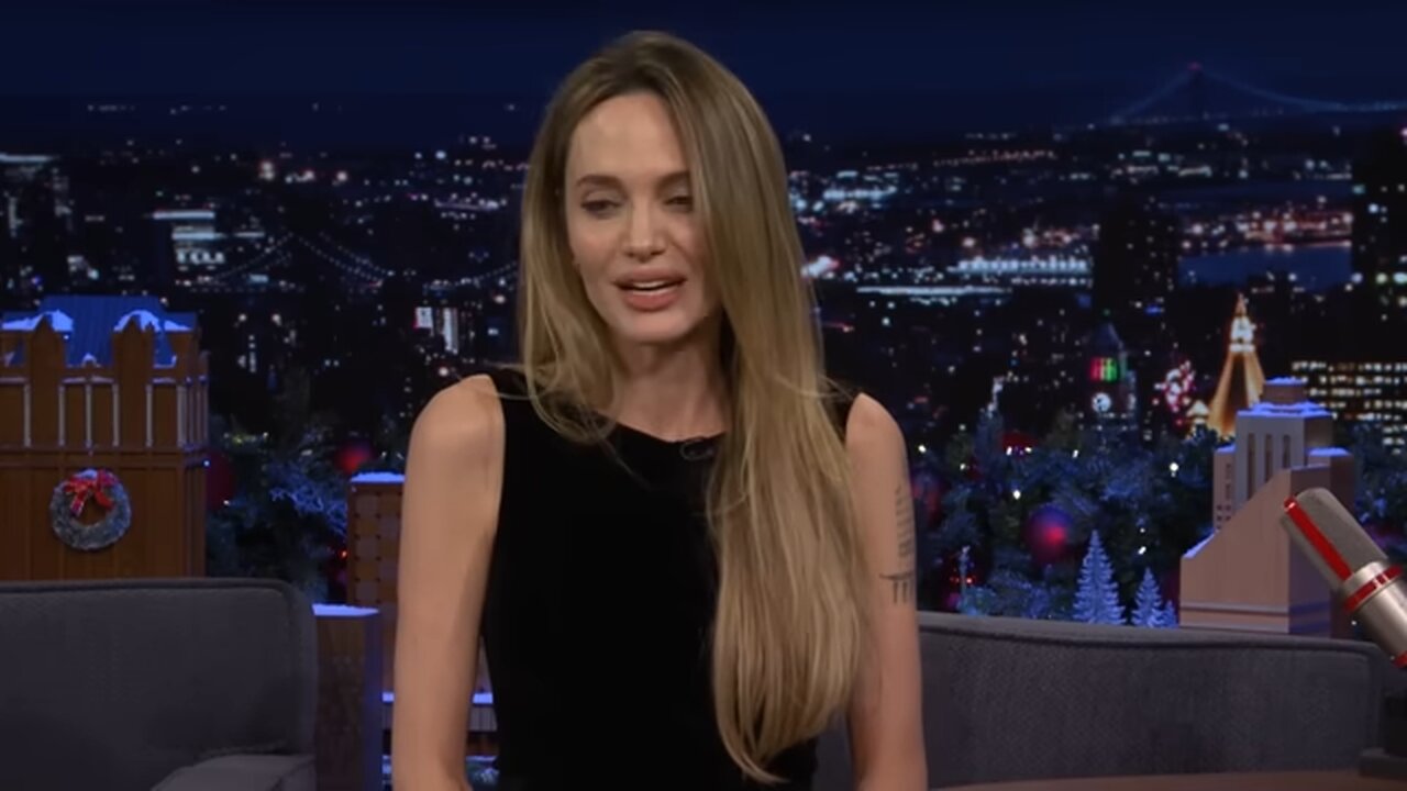 Angelina Jolie Makes Barefoot Return to Late Night After Decade Away to Talk Maria, The Outsiders