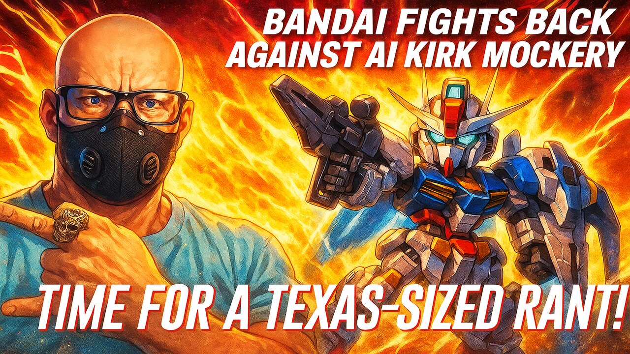 "Gunpla Grief: Bandai Fights Back Against AI Kirk Mockery"