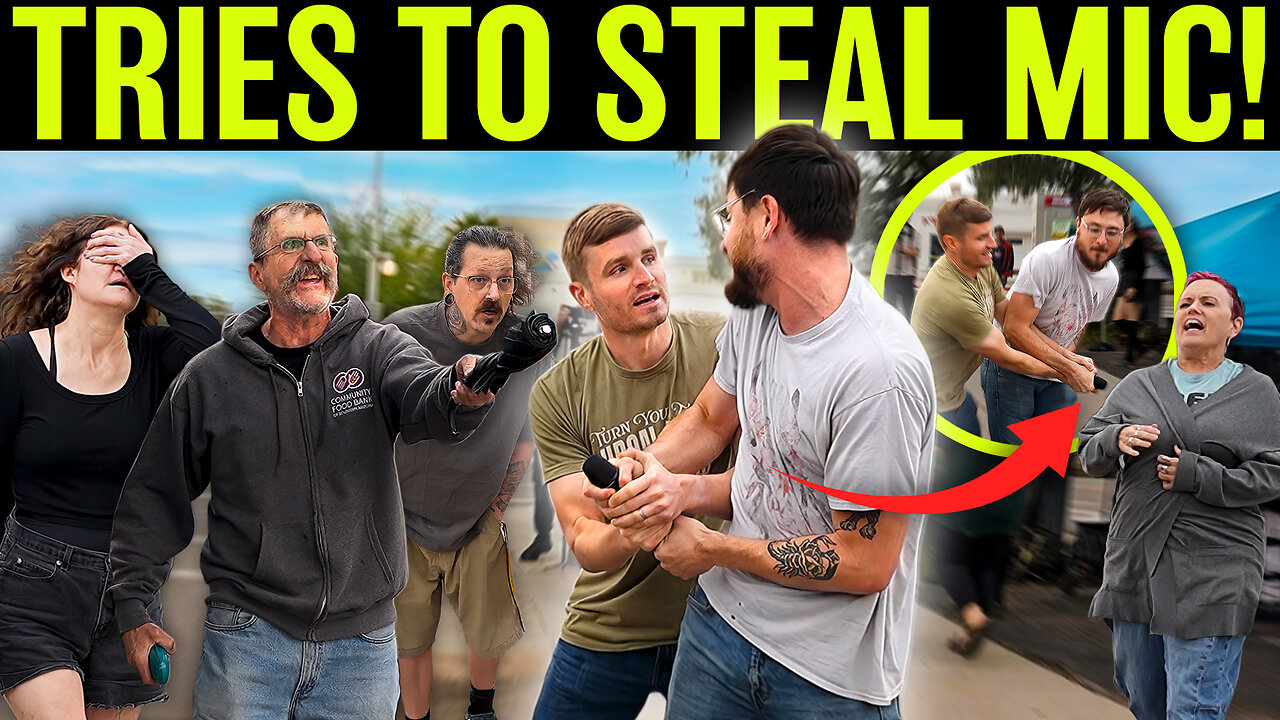 Street Preaching at LGBTQ Event ESCALATED Quick!