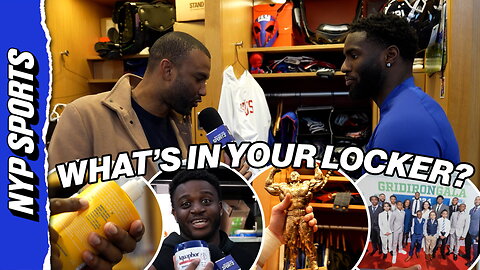 What do these Giants & Jets NEED to have in their locker every day?