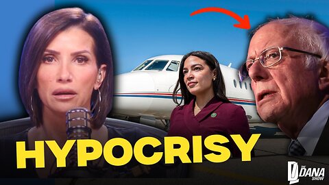 BERNIE SANDERS DEFENDS FLYING PRIVATE JETS | The Dana Show LIVE on Rumble!