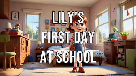 Lily's First Day at School | #firstday #schooladventures #newfriends #childhoodmemories #brave