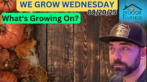 We Grow Wednesday 8/20/25, Topics That Everyone Has To Worry About, What's Growing ON?