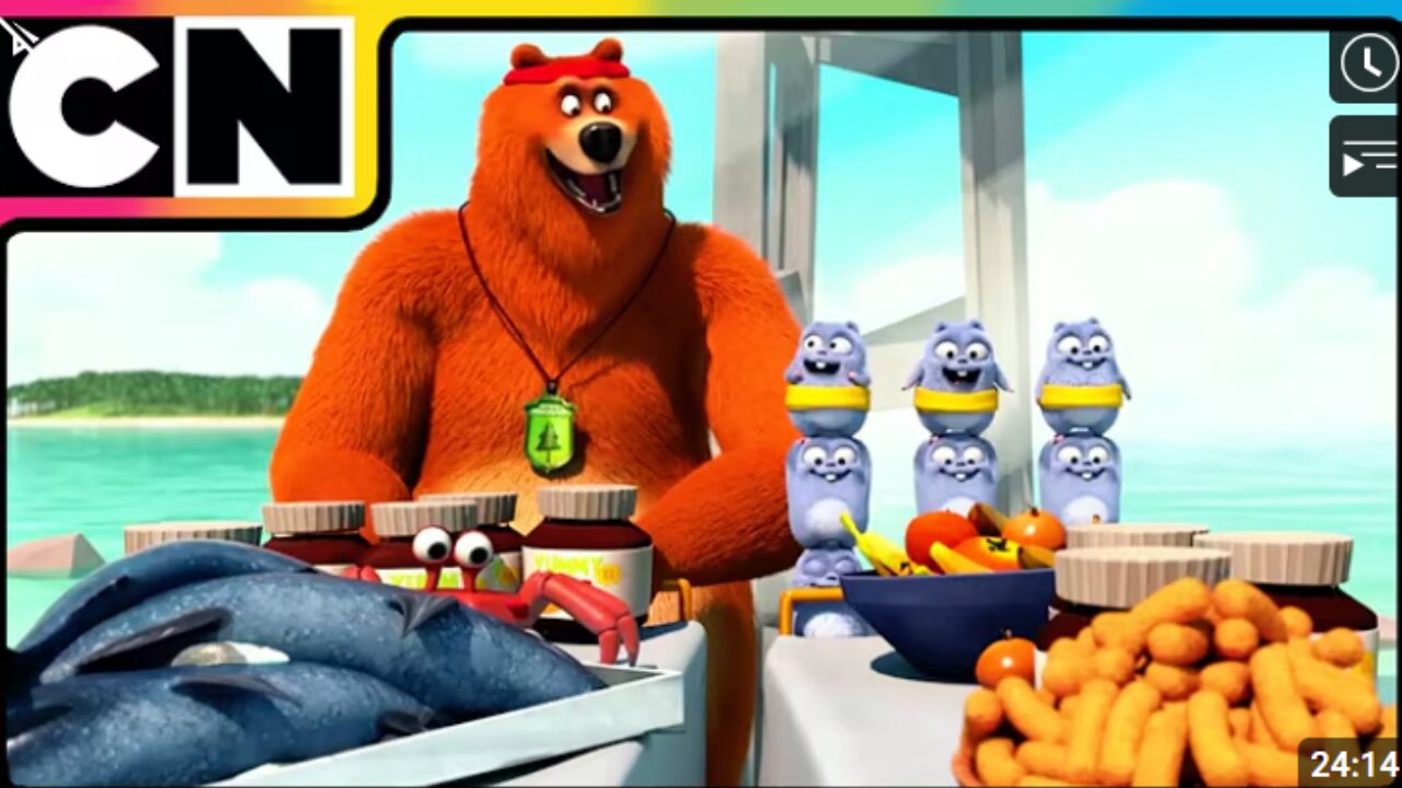 Grizzy and the Lemmings 🐻| The Mischief Marathon! 😝 | Funny Cartoon video | Compilation