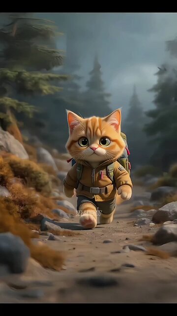 Little cat, big adventure!