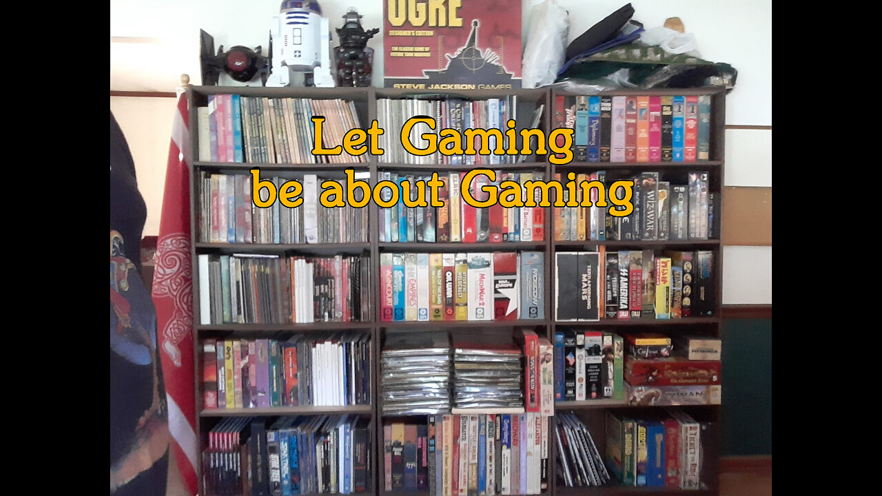Let gaming be about gaming