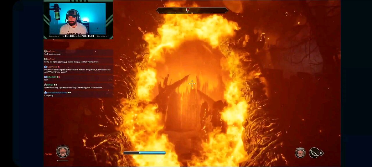 Showing off an Oblivion Gate to Chat!