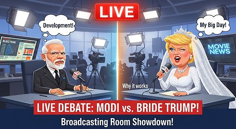 Modi Meets Bride Trump! 😱 The Wildest Global Showdown of 2025!