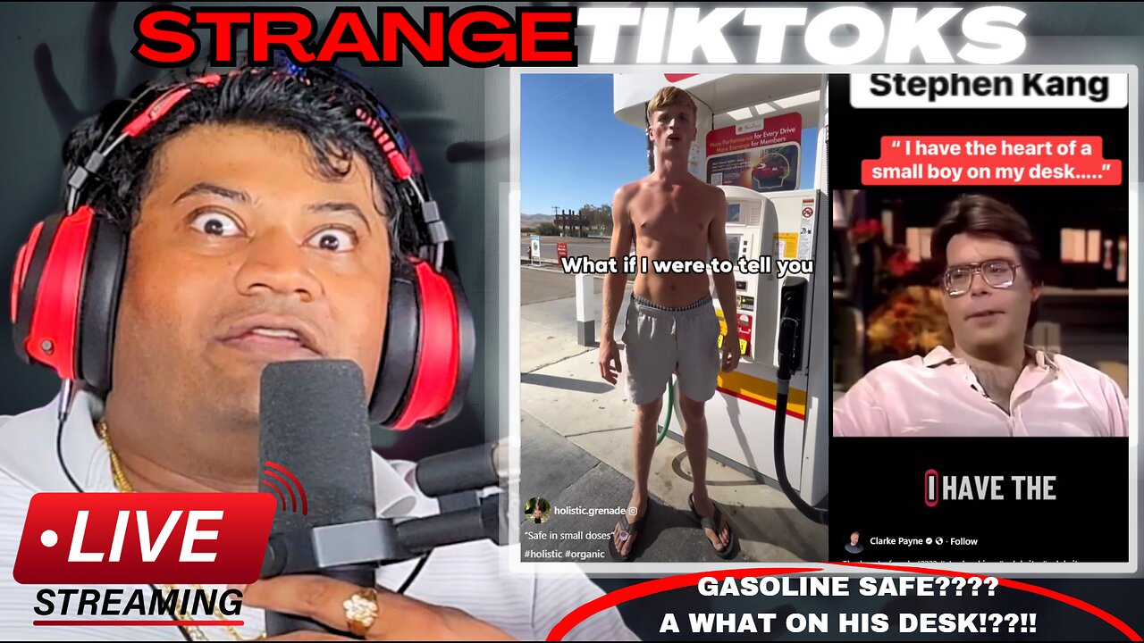 Unusual and Weird Tiktok Videos Live Stream with Tedi (pt. 109)