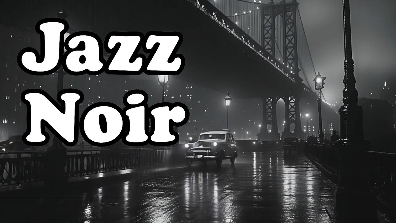 Jazz Noir Music 🌙 Echoes of the City at Night