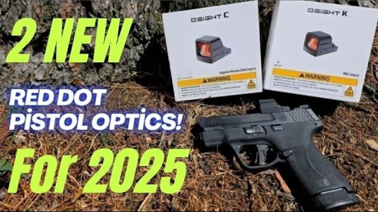 Osight K & C RELEASED TODAY! Are These the BEST New Red Dot Pistol Optics of 2025?