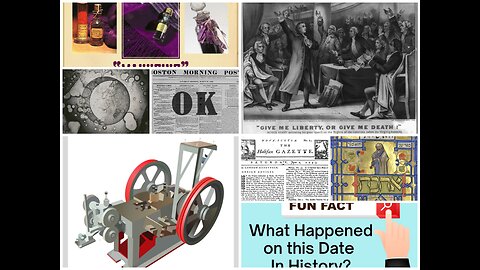 THIS DATE IN HISTORY - Synthetic Purple, First Elevator, Swallow Sidecar Company and MORE! 03/23/25