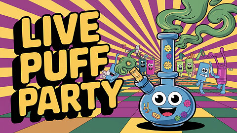 💨 Live Puff Party – 420 Vibes Only! 🌱 Come Toke & Please Sub!"