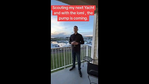 Scouting my next Yacht and with the loml , the pump is coming.