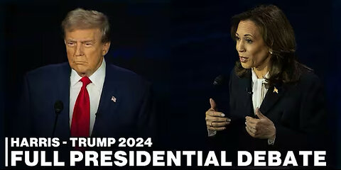 ⚠️‼️DEBATE REPLAY / VP Harris and former President Trump ‼️