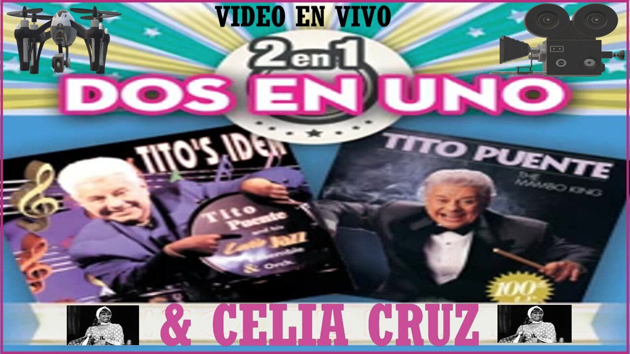 Salsa Caliente Con Tito Puente Y Celia Cruz 2 EN 1