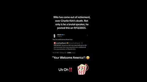 Milo's back