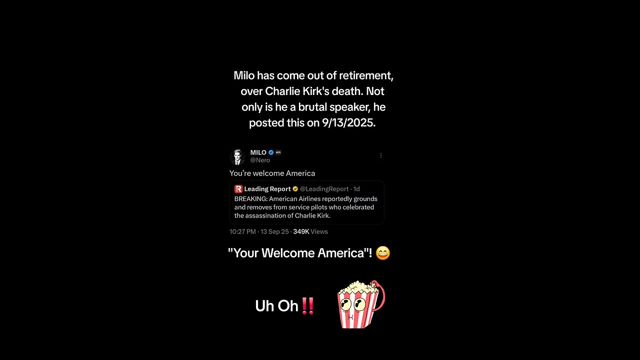 Milo's back
