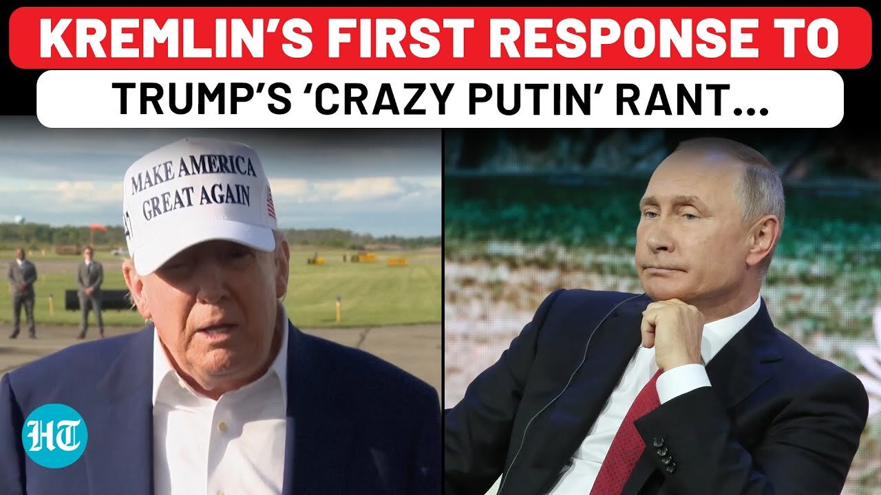 🚨 Kremlin Responds to Trump's 'Crazy' Putin Comment Amid Escalating Ukraine Conflict