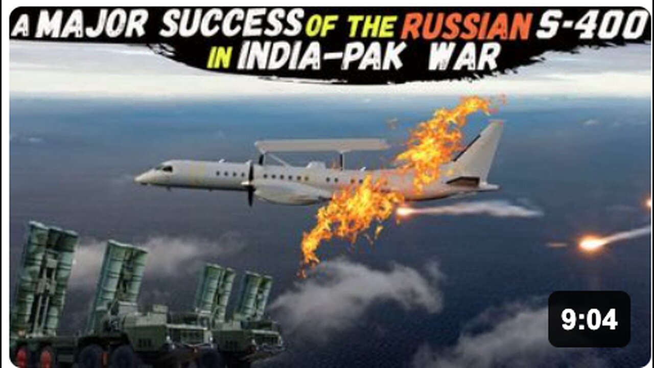 S-400 Shot Down Swedens AWACS Aircraft SAAB E-2000 ERIEYE at a Record Distance of 314 km/195 miles