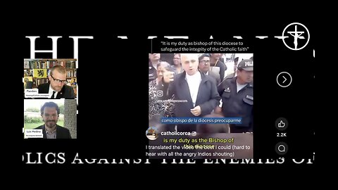 Bishop Prevost Confronts Peruvian Mob with Truth & Charity [CLIP]