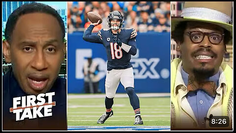 First take:”Caleb belongs”but slow down Stephan .A bears still haven’t beaten anyone