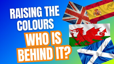 Flags everywhere! Is it GOOD or BAD? Peaceful Rebellion #awake #aware #raisethecolours