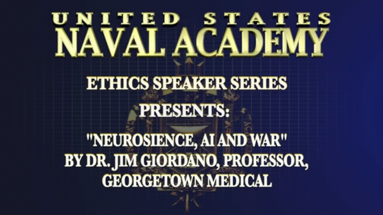 GIORDANO HOLDS PRESENTATION FOR MILITARY AT UNITED STATES NAVAL ACADEMY