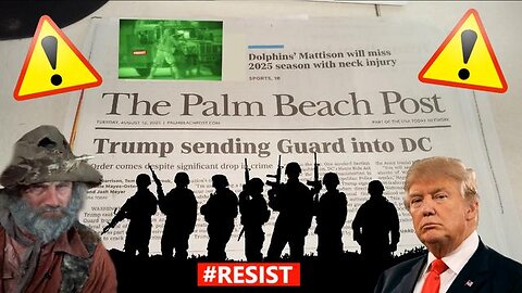 TRUMP FEDERALIZES DC POLICE AND SENDS 800 NAT'L GUARD TROOPS TO KILL BIG BEAUTIFUL BILL PROTESTORS