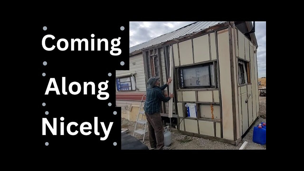 Enclosing the Camper With Insulation Part 3