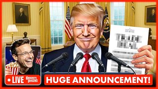 🚨Trump Calls Surprise Press Conference LIVE Right Now From Oval Office: 'A MASSIVE Announcement...'