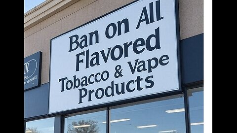 Banned Flavored Vapes In California