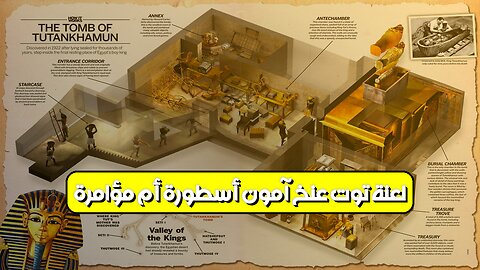 لعنة توت عنخ آمون: أسطورة أم مؤامرة؟ #مصر #فرعون #تاريخ