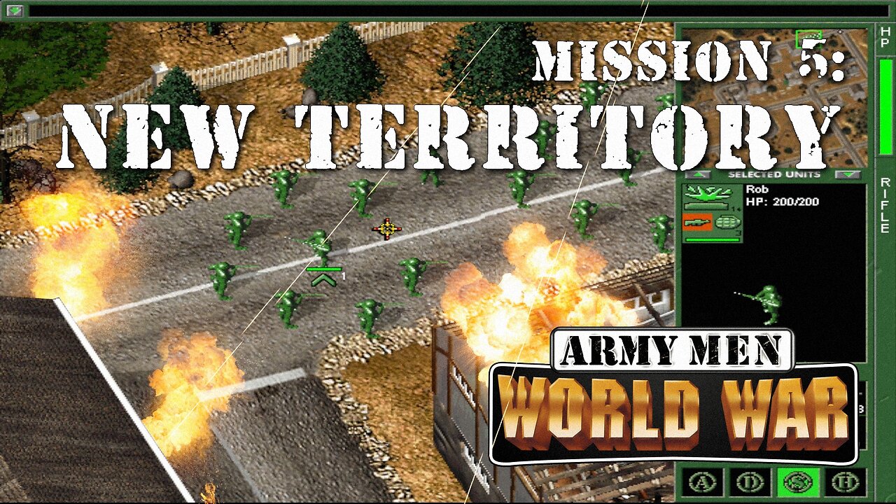 Army Men: World War - PC version - Mission 5: New Territory