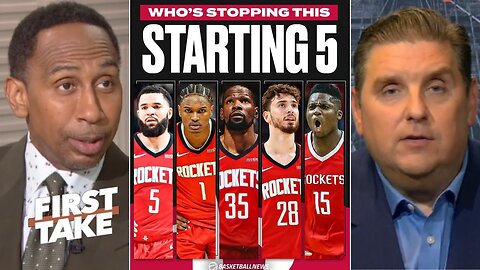 Rockets + KD = Title Favorites? Stephen A. Goes Bold | First Take