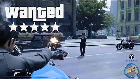 Mafia Definitive Edition POLICE CHASE | Five Star Wanted Level 🚨