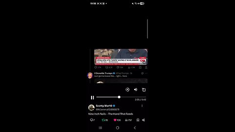 X posts 250 y America. 14/06/2025