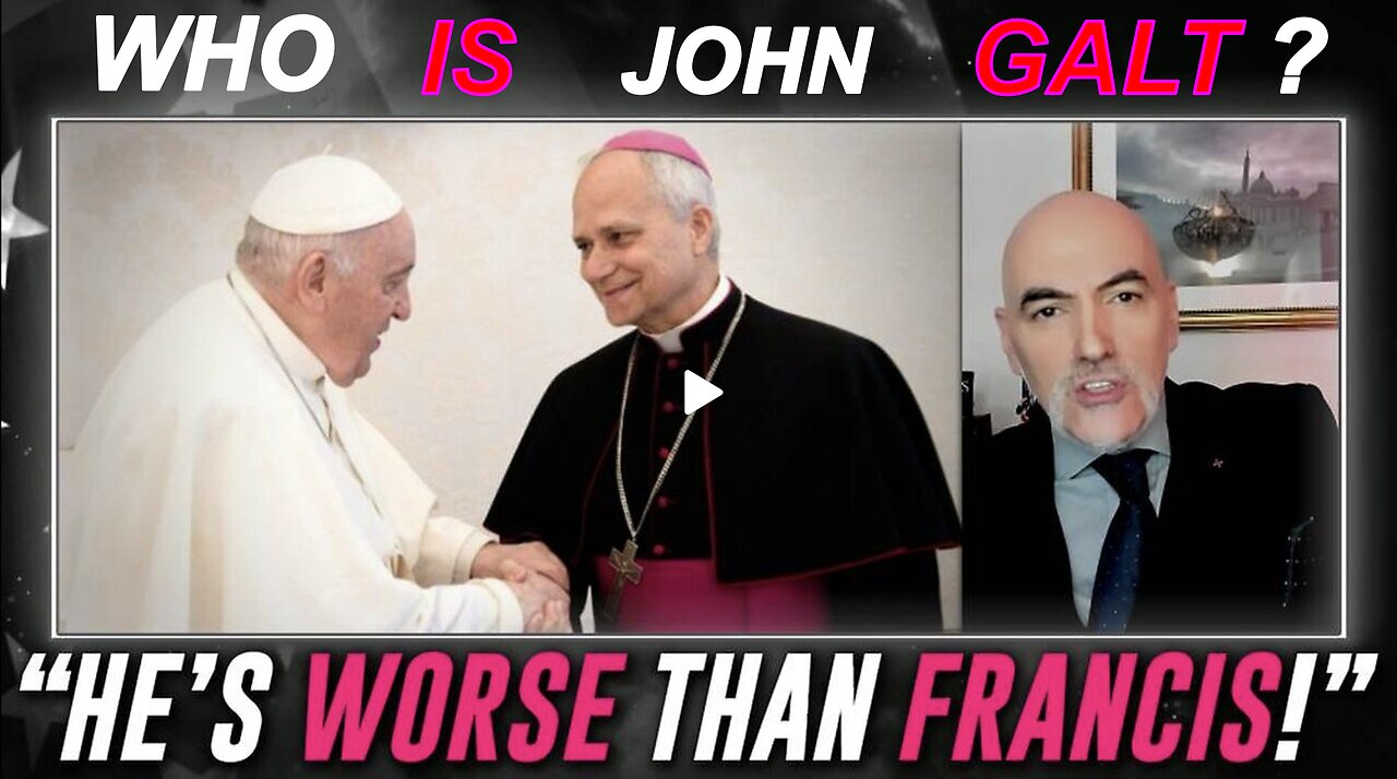 ALEX JONES W/ EXCLUSIVE: Vatican Insider Leo Zagami Reveals How The New Pope. WHO IS John Galt?