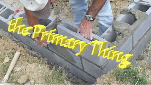 the Primary Thing