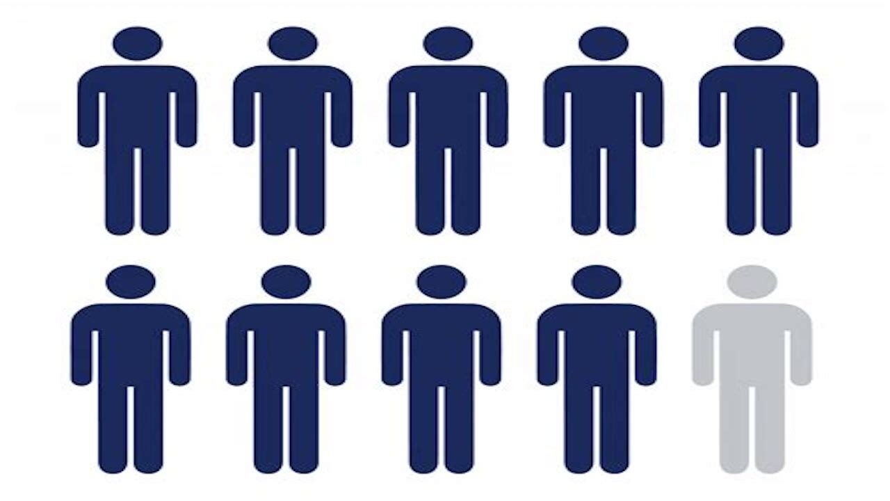 Only 1 Out Of 10 Lepers Chose To Thank Jesus And Glorify God For The Healing.