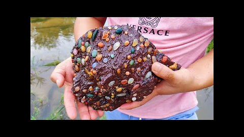 I dug out this amazing gem, how did it form? Agate, crystal, sea glass
