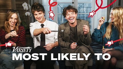 Stranger Things Cast: Fun “Most Likely To” Moments! 🔥