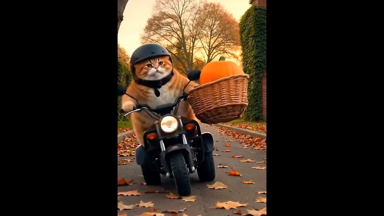 AI Short Video | Cat Enjoy Holiday #shorts #ai