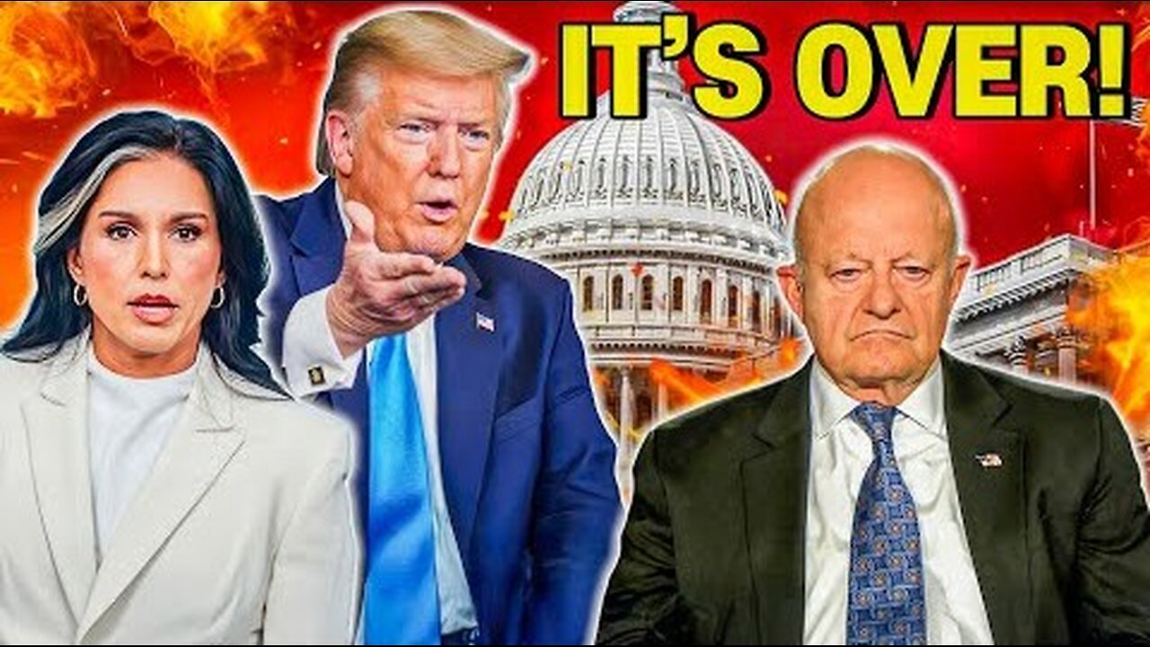 PANIC MODE: Tulsi Gabbard’s Explosive Move Leaves James Clapper REELING!