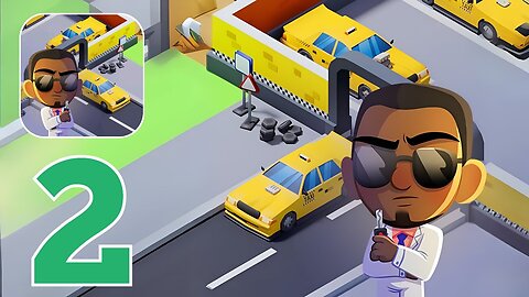 Idle Taxi Tycoon - Gameplay Walkthrough | Part 2 (Android, iOS)