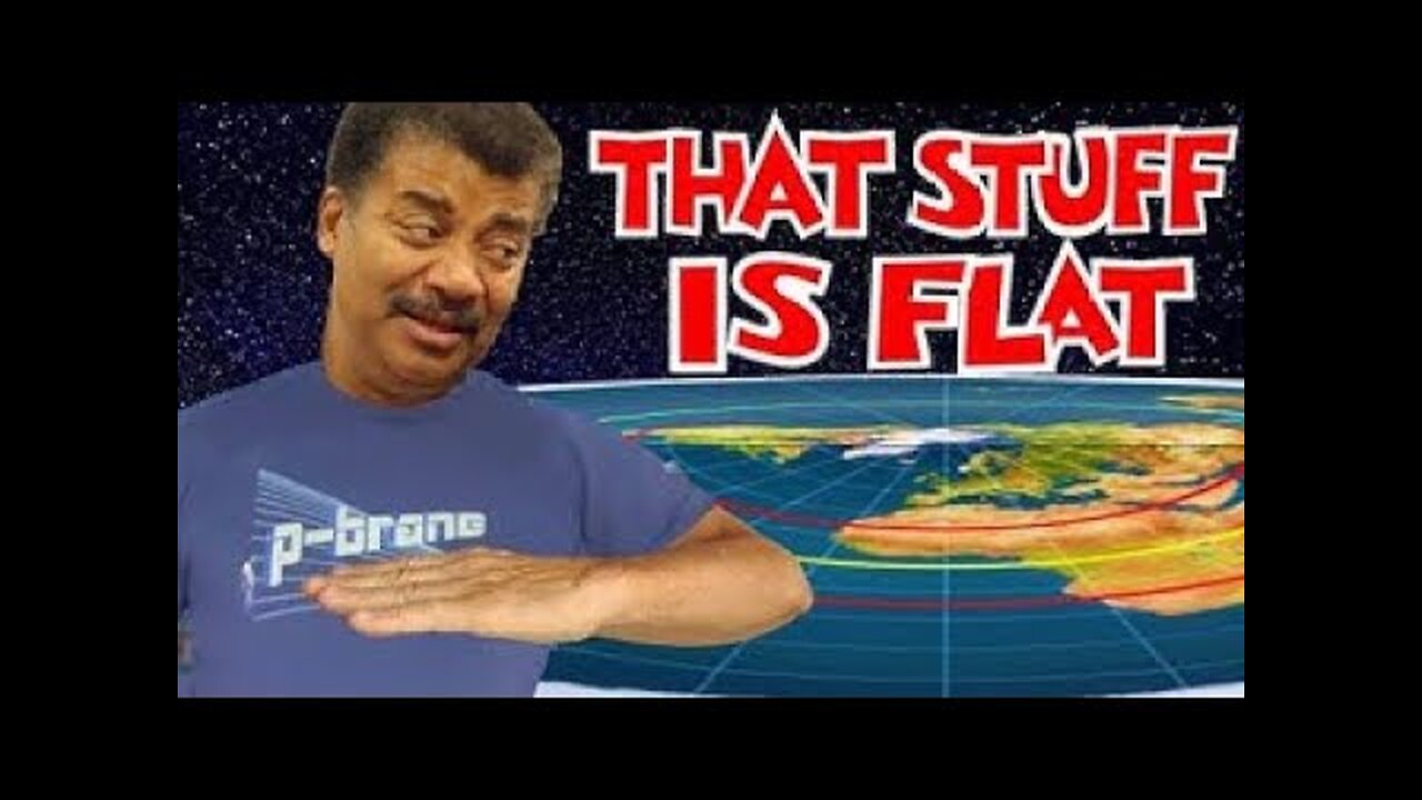 Neil DeGrasse Tyson DEBUNKS ALL CLAIMS OF BALL EARTHER'S SAYING THEY SEE CURVATURE