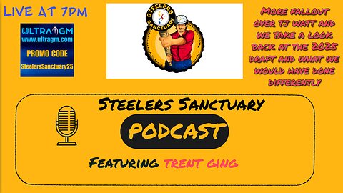 Steelers Sanctuary Live at 7pm