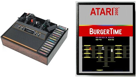 Atari 2600 - BurgerTime
