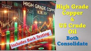 High Grade Copper & US Crude Oil Both Consolidate