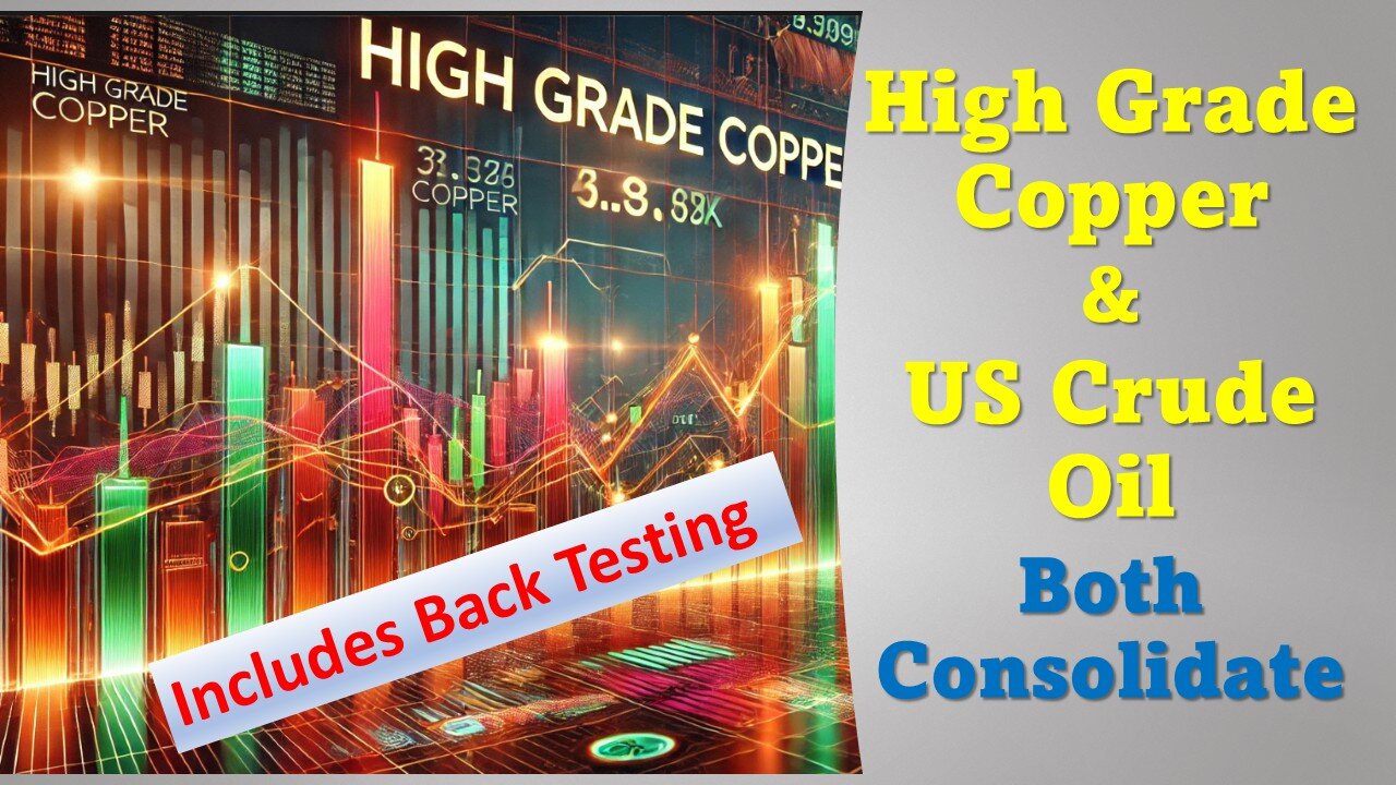 High Grade Copper & US Crude Oil Both Consolidate